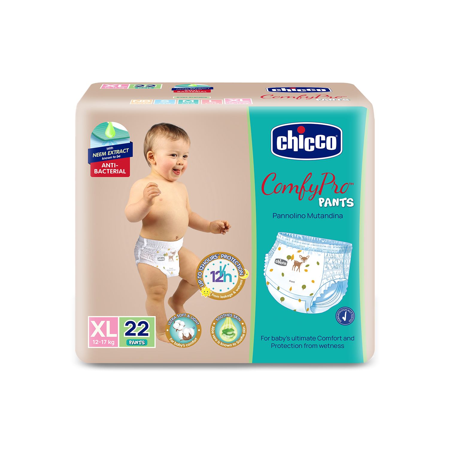 Chicco Comfypro Pants Extra Large 22 Pc-22Piece